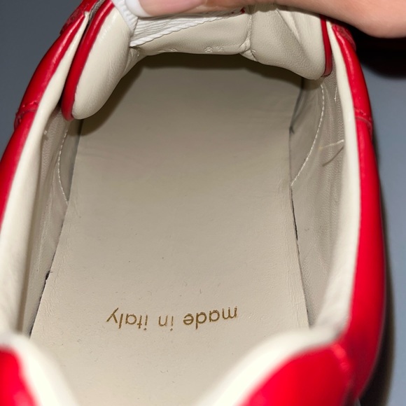 Men’s gucci rython red sneaker - Picture 4 of 5